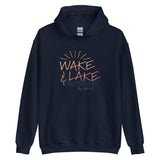Wake & Lake Pine Lake  | Unisex Hoodie | 4 Colors