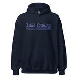 Lake Country | Line Design | Unisex Hoodie | 4 Colors