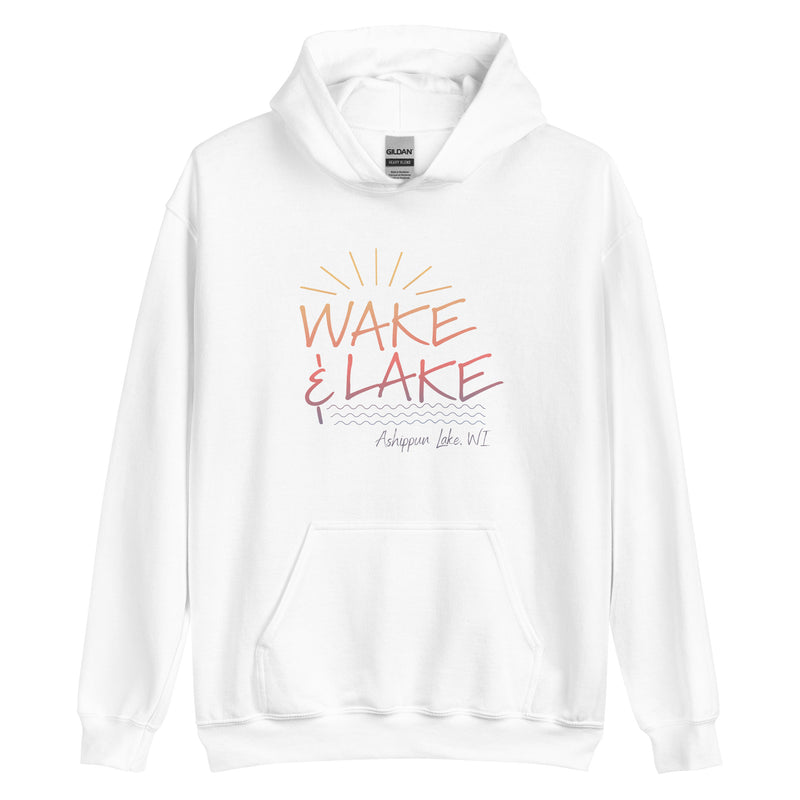 Wake & Lake Ashippun Lake | Unisex Hoodie | 4 Colors