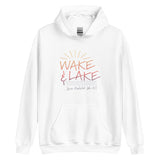 Wake & Lake Lower Nashotah Lake  | Unisex Hoodie | 4 Colors