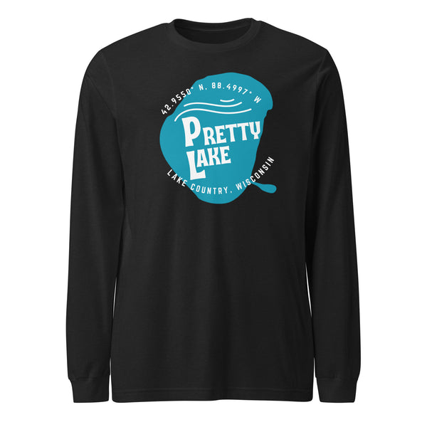 Product mockupPretty Lake | Unisex Long Sleeve Tee | 5 colors