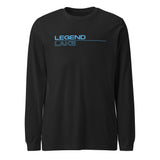 Legend Lake | Square Stacked | Unisex Long Sleeve Tee | 5 Colors | Front