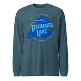 Plummer Lake Shape | Unisex Long Sleeve Tee | 5 Colors
