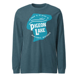 Pigeon Lake Shape | Unisex Long Sleeve Tee | 5 Colors