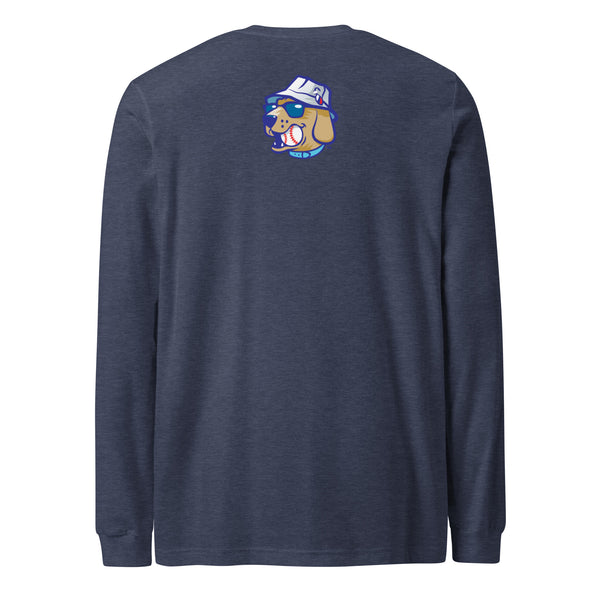 Lower Nemahbin Lake Shape | DockHounds | Unisex Long Sleeve Tee