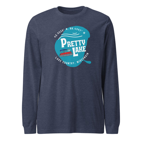 Pretty Lake Shape | DockHounds | Unisex Long Sleeve Tee