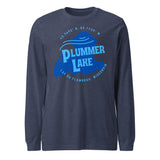 Plummer Lake Shape | Unisex Long Sleeve Tee | 5 Colors