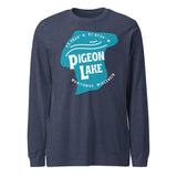 Pigeon Lake Shape | Unisex Long Sleeve Tee | 5 Colors