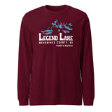 Legend Lake Shape | Unisex Long Sleeve Tee | 5 Colors