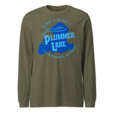 Plummer Lake Shape | Unisex Long Sleeve Tee | 5 Colors