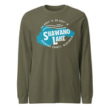Shawano Lake Shape | Unisex Long Sleeve Tee | 5 Colors