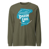 Pigeon Lake Shape | Unisex Long Sleeve Tee | 5 Colors