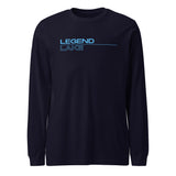 Legend Lake | Square Stacked | Unisex Long Sleeve Tee | 5 Colors | Front