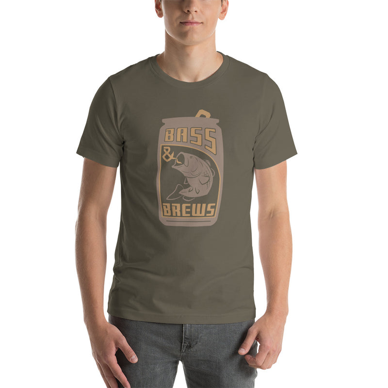 Bass & Brews Can | Unisex T-Shirt | 2 Colors