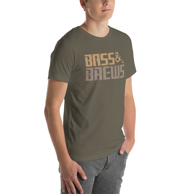 Bass & Brews Stacked | Unisex T-Shirt | 2 Colors