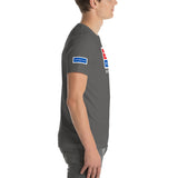 Product mockupLegend Lake | Tie One On | Unisex t-shirt | 4 Color