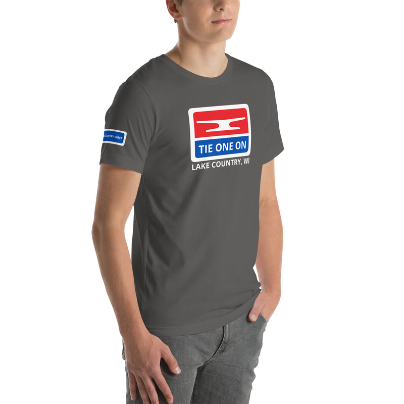 Lake Country | Tie One On | Unisex t-shirt | 4 Colors