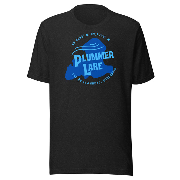 Plummer Lake Shape | Unisex T-Shirt | 6 Colors
