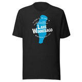 Winnebago Lake Shape | Unisex T-Shirt | 6 Colors