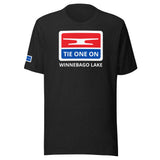 Winnebago Lake | Tie One On | Unisex t-shirt | 4 Color