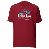 Legend Lake Shape | Unisex T-Shirt | 6 Colors