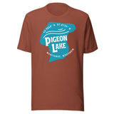 Pigeon Lake | Lake Shape | Unisex t-shirt | 6 Colors