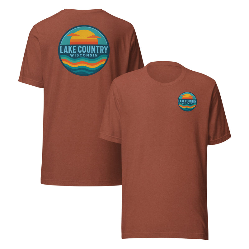 Lake Country, WI | Unisex t-shirt | 4 Colors