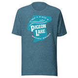 Pigeon Lake | Lake Shape | Unisex t-shirt | 6 Colors
