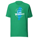 Winnebago Lake Shape | Unisex T-Shirt | 6 Colors