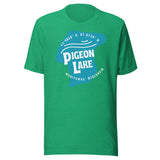 Pigeon Lake | Lake Shape | Unisex t-shirt | 6 Colors