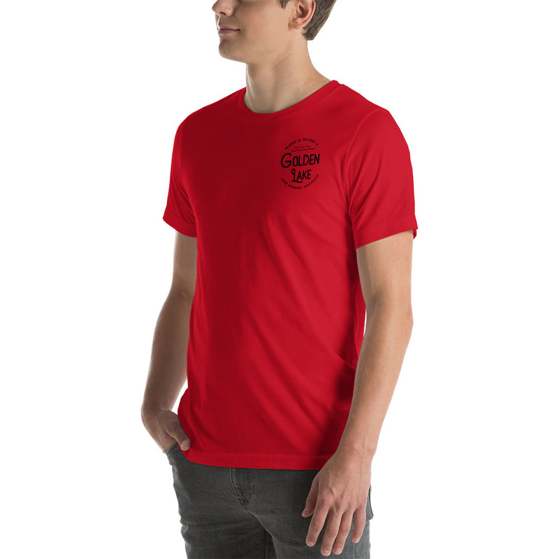 Golden Lake Circle | Short-Sleeve Unisex T-Shirt | 6 Colors