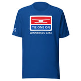 Winnebago Lake | Tie One On | Unisex t-shirt | 4 Color