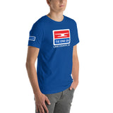Product mockupLake Country | Tie One On | Unisex t-shirt | 4 Colors