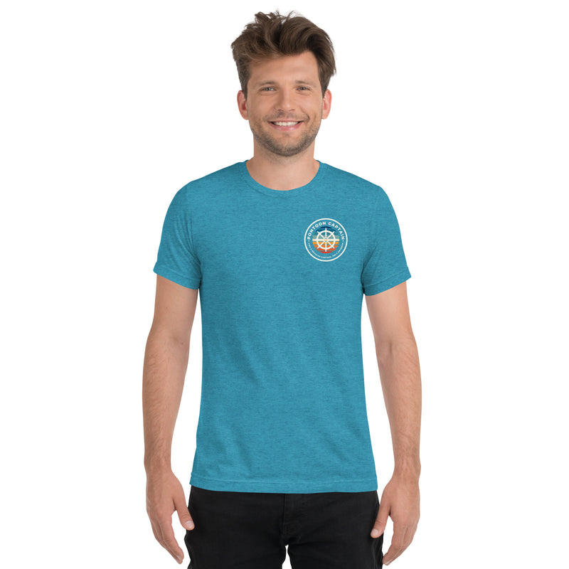 Drunker Pontoon Captain | Unisex Short Sleeve T-Shirt | 4 Colors