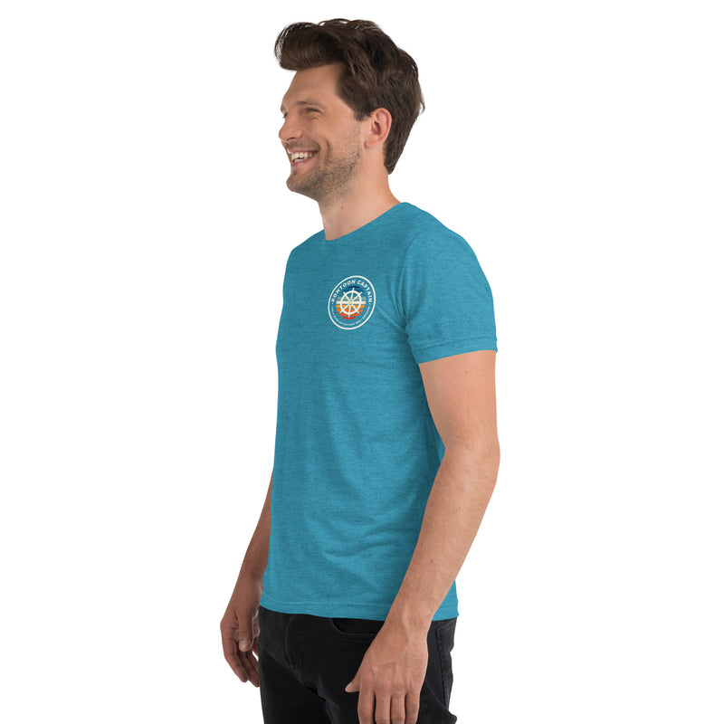 Drunker Pontoon Captain | Unisex Short Sleeve T-Shirt | 4 Colors