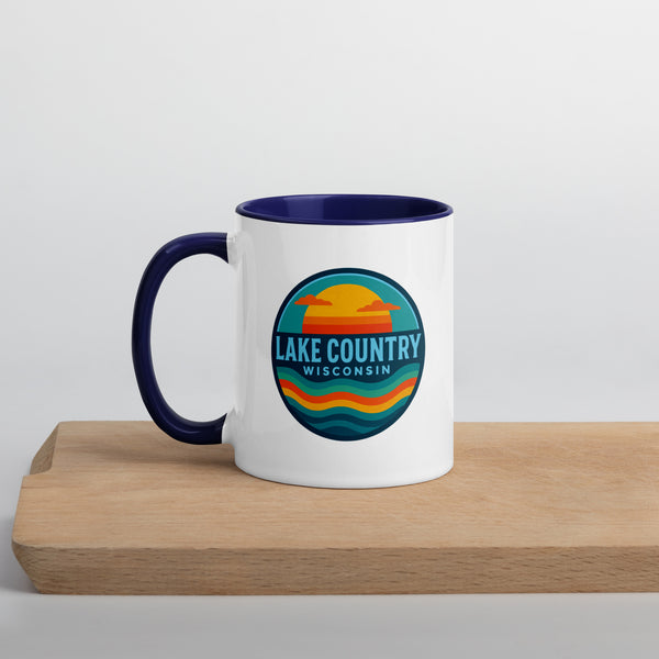 Lake Country, WI | Mug with Color Inside