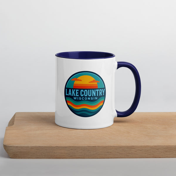 Lake Country, WI | Mug with Color Inside