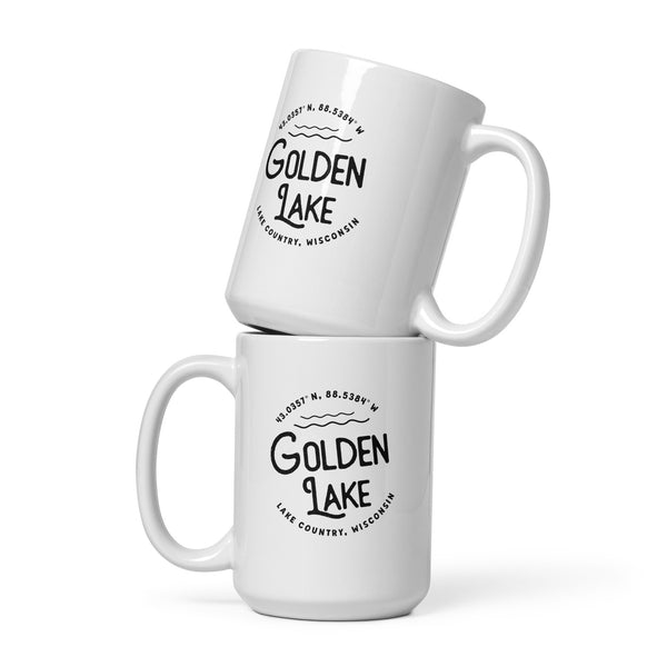 Golden Lake | Circle Coffee Cup