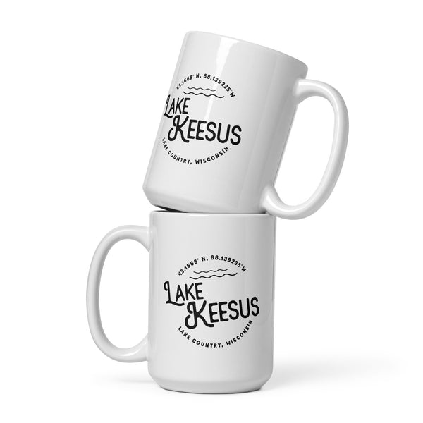Lake Keesus | Circle Coffee Cup