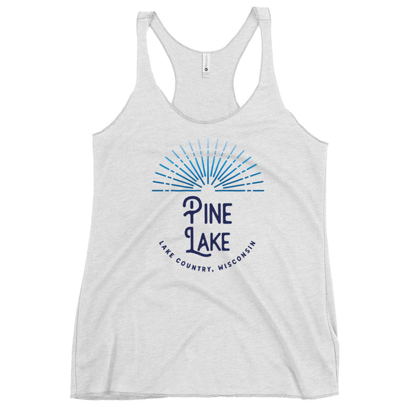 Pine Lake Sunburst | Women's Racerback Tank | 8 Colors