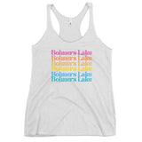 Bohners Lake | Stacked | Women's Racerback Tank | 3 Colors