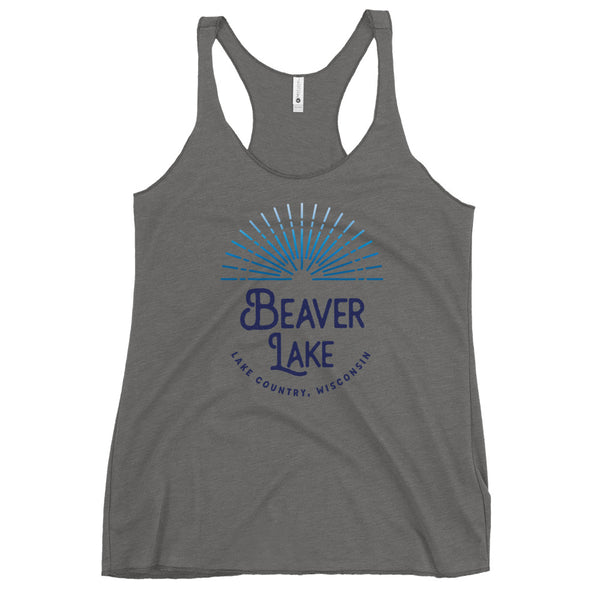 Beaver Lake Sunburst | Women's Racerback Tank | 8 Colors