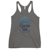 Golden Lake Sunburst | Women's Racerback Tank | 8 Colors