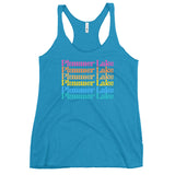 Plummer Lake | Color Stacked | Women's Racerback Tank | 5 Colors