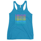 Legend Lake | Color Stacked | Women's Racerback Tank | 3 Colors