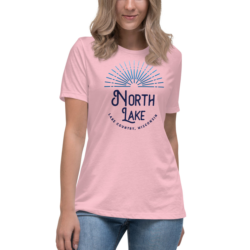 North Lake Sunburst | Women's Relaxed T-Shirt | 6 Colors