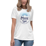 Moose Lake Sunburst | Women's Relaxed T-Shirt | 6 Colors