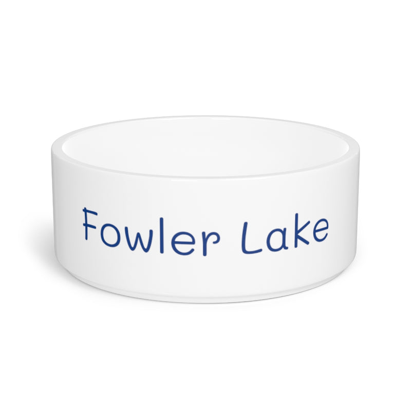 Fowler Lake Pet Bowl