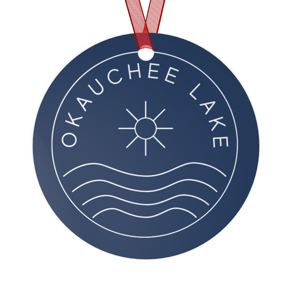 Okauchee Lake Metal Ornament