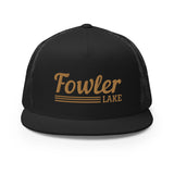 Fowler Lake Line Design | Trucker Cap | 7 Colors